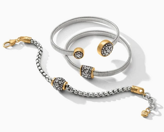 Brighton Meridian Solis Hematite Bracelet