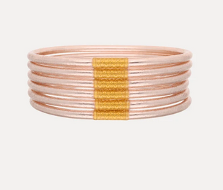 BuDhaGirl Champagne Lumine All Weather Bangles