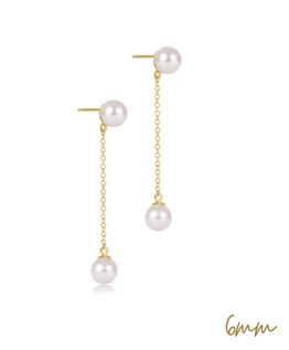 Enewton Simplicity Chain Gold Drop - Pearl 6mm