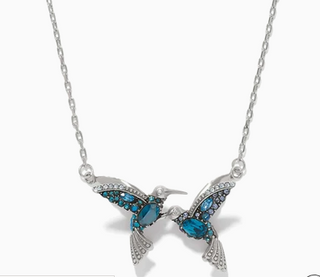 Brighton Trust Your Journey Loving Hummingbird Necklace