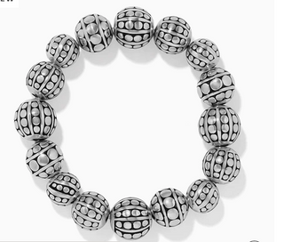 Brighton Pebble Dot Silver Bracelet