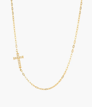 Rizen Luminous Chain Breaker Necklace Gold