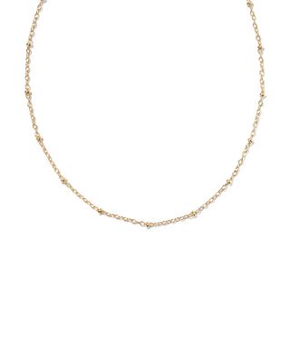 Kendra Scott Evelyn Single STLT Necklace 14k gold filled