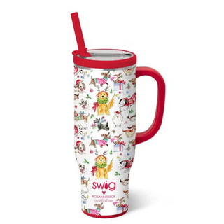 Swig Christmas Canines 30oz Mega Mug