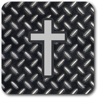 Tap To Pray Vinyl Sticker