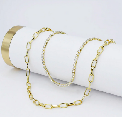 Treasure Jewels Layers of Glam Necklace