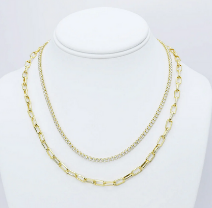 Treasure Jewels Layers of Glam Necklace