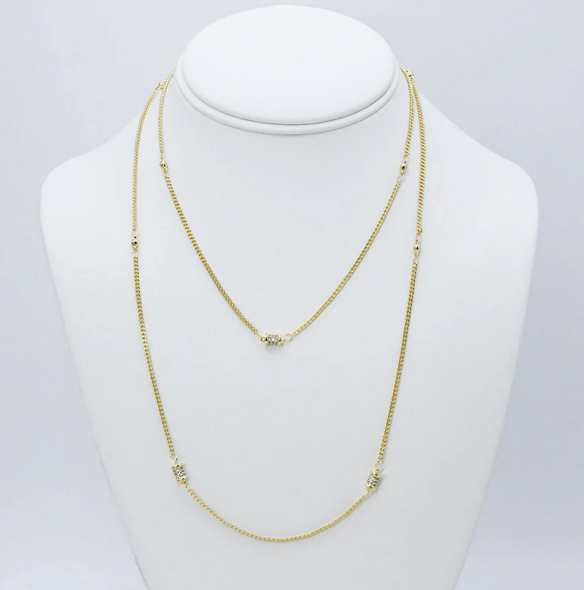 Treasure Jewels Dainty Layer Necklace