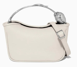 Brighton White La Tulipe Tulpe Petal Bag