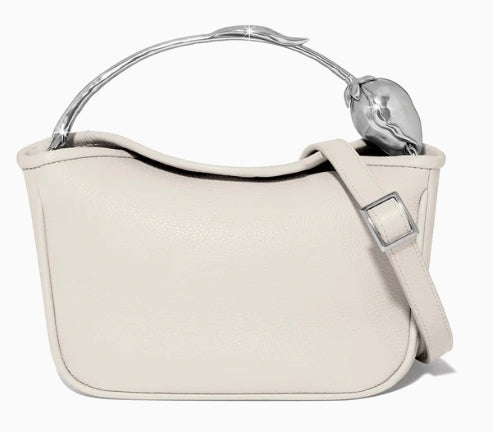 Brighton White La Tulipe Tulpe Petal Bag