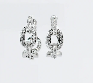 Treasure Jewels Glitz Huggies Silver