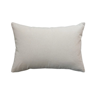 20"L x 14"H Velvet Lumbar Pillow w/ Gold Foil