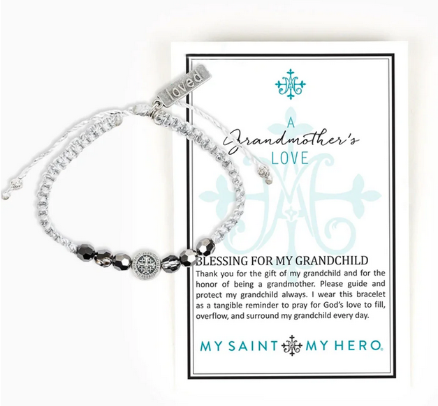 MSMH Grandmother's Love Bracelet Sil/Met Sil