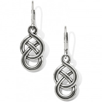 Brighton Interlok Braid Petite Leverback Earrings