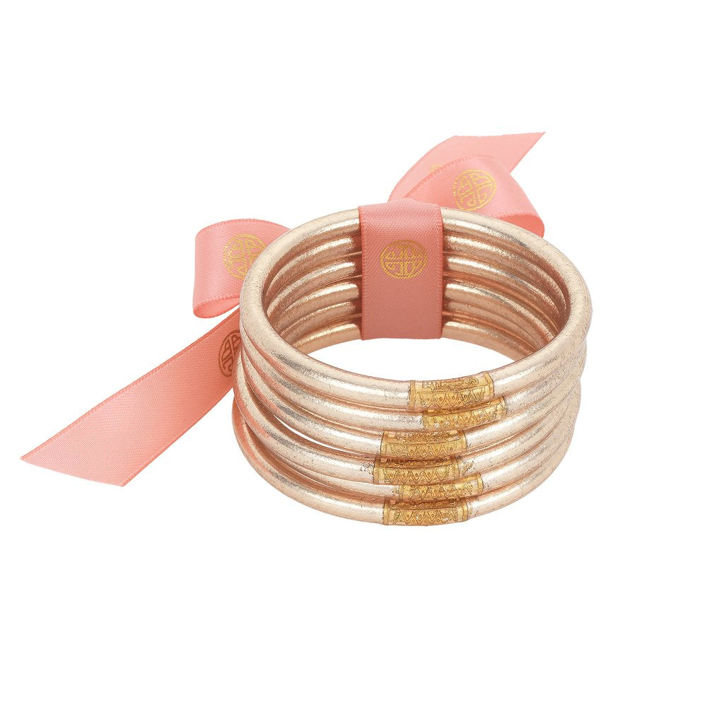 BuDhaGirl Champagne All Weather Bangles- Small