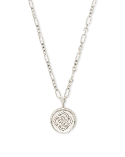 Kendra Scott Silver Dira Coin Necklace