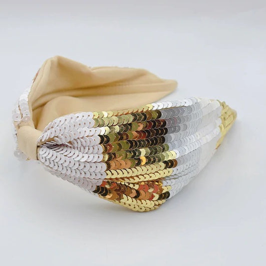 Treasure Jewels Multi Gold Headband