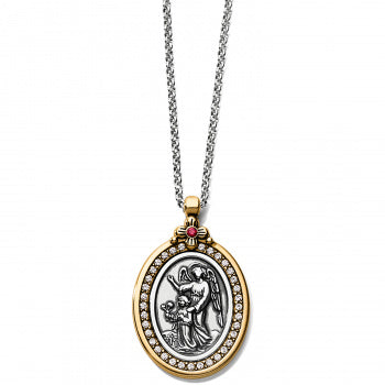 Brighton 2-Tone Guardian Angel Necklace