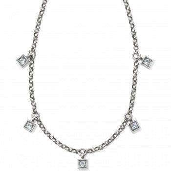 Brighton Silver Meridian Zenith Station Necklace