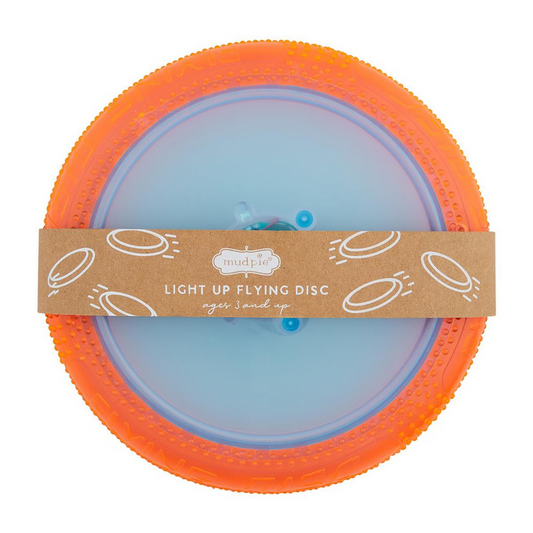 Blue Light Up Flying Disc