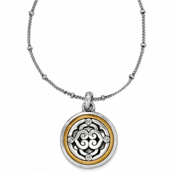 Brighton 2-Tone Intrigue Petite Necklace