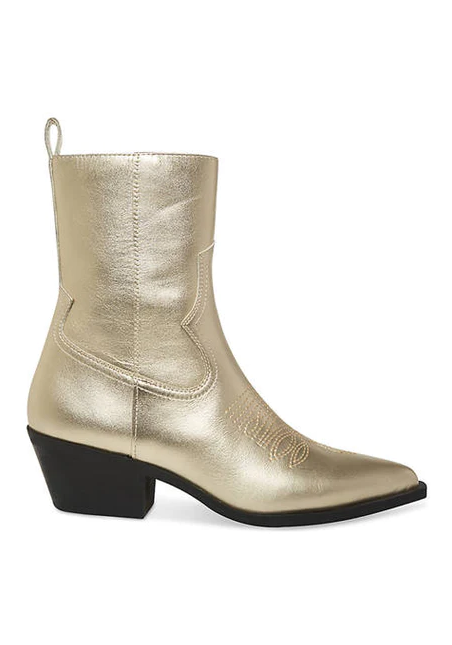 Steve Madden Kendal Gold Boots