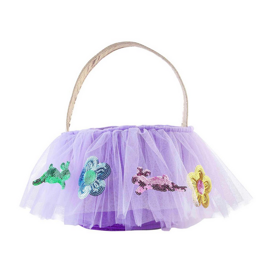 Lavender Easter Tutu Basket