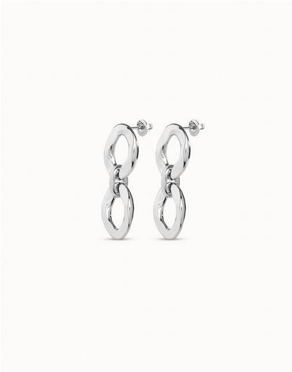 Uno De 50 Groovy Earring Silver