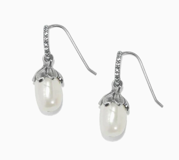 Brighton Everbloom Pearl Drop Silver French Wire