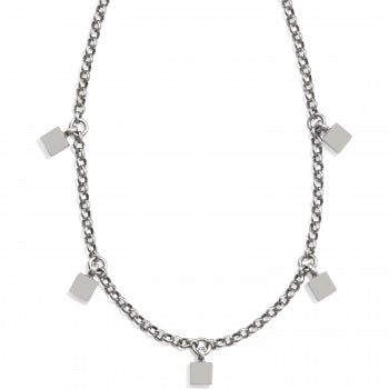 Brighton Silver Meridian Zenith Station Necklace