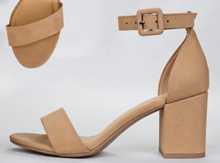 Cake Natural Dress Block Heel
