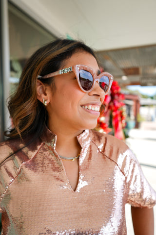 Cindy Lou Who Sequin Top