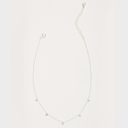 Gorjana 5 Disc Choker Silver