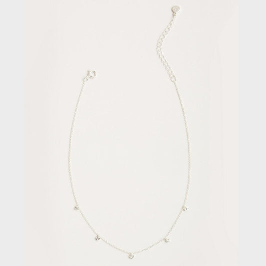 Gorjana 5 Disc Choker Silver