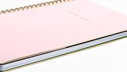 Church Notes Blush Notebook