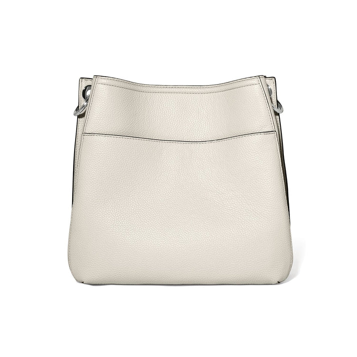 Brighton Cade Convertible Hobo Bag in Shoe White