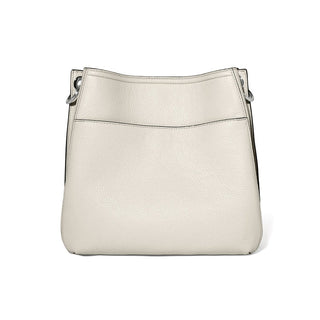 Brighton Cade Convertible Hobo Bag in Shoe White