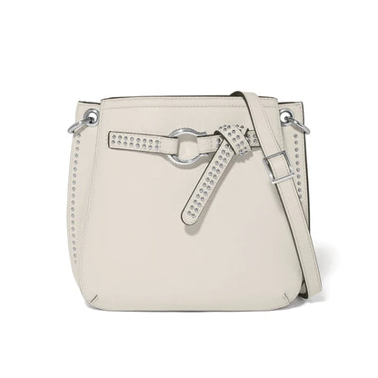Brighton Cassidy Small Bucket Bag in Shoe White