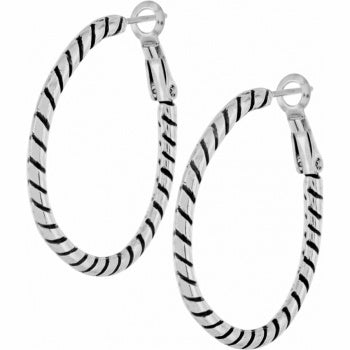 Brighton Twist Oval Hoop Earrings