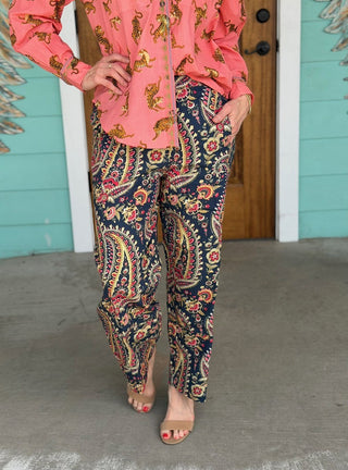 Ivy Jane Paisley Barrel Pant