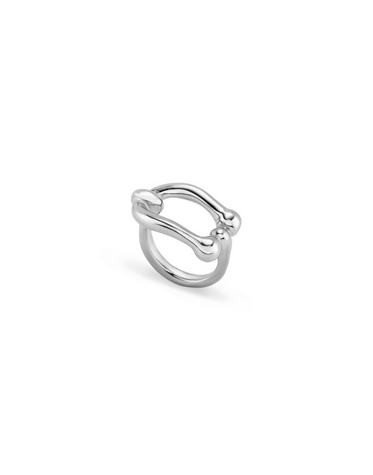 Uno De 50 Serotonin Ring Silver