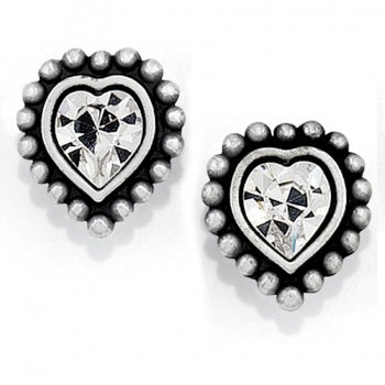 Brighton Shimmer Heart Mini Post Earrings