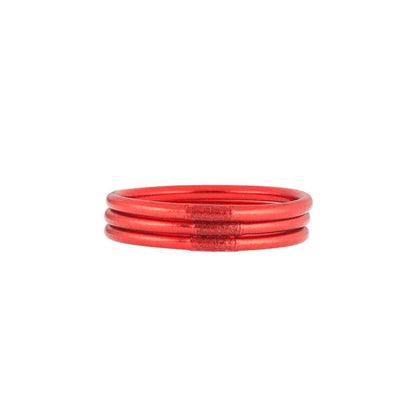 BuDhaGirl Crimson All Weather Bangles -Small