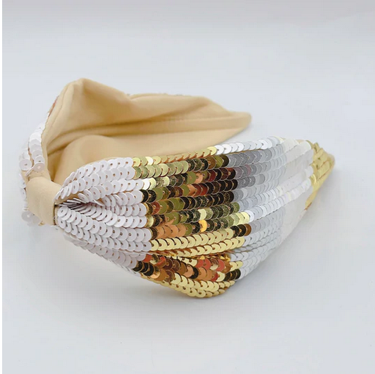 Treasure Jewels Headband - Multi Gold