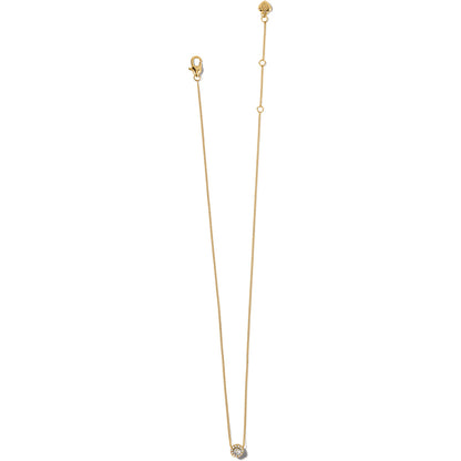 Brighton Illumina Mini Gold Solitaire Necklace