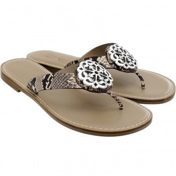 Brighton Alice Sandals Python