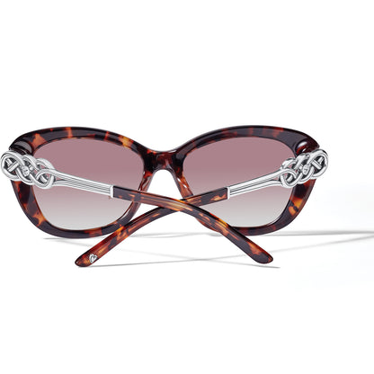 Brighton Interlok Cascade Tortoise Sunglasses