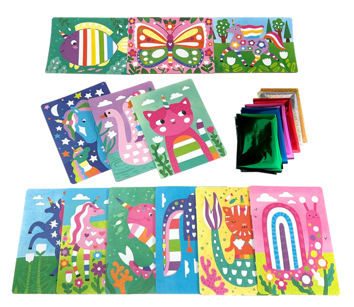 Ooly Foiltastic Foil Art Kit -Whimsical World