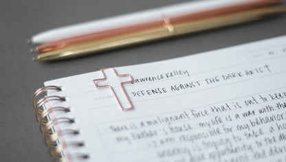 Church Notes Cross Paper Clip Set