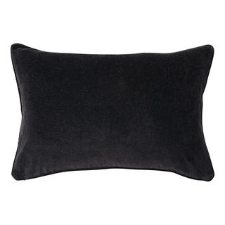 Velvet Leopard Print Lumbar Pillow